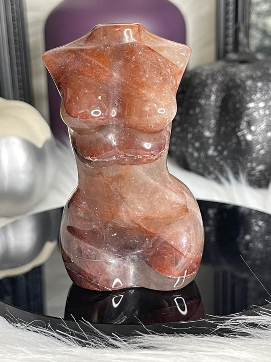 Two Twisted Souls  Crystals Fire Quartz Goddess Body B