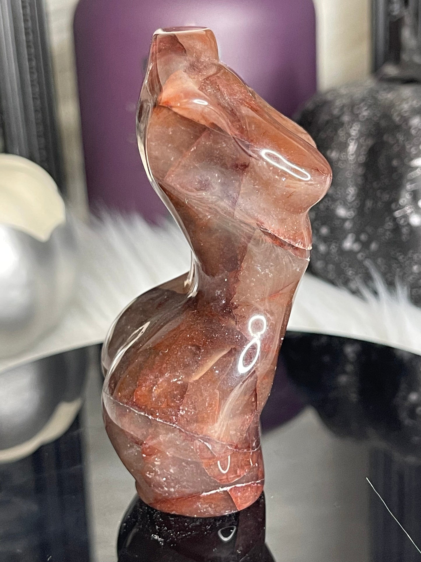 Two Twisted Souls  Crystals Fire Quartz Goddess Body B