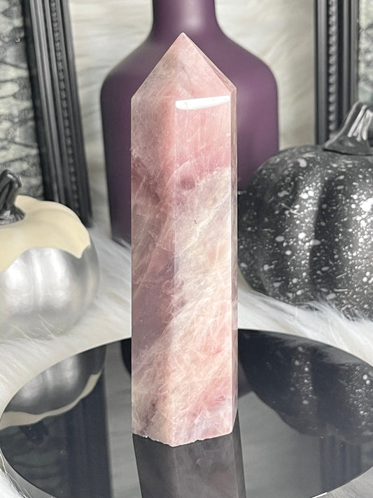 Two Twisted Souls  Crystals Lavender Rose Quartz B