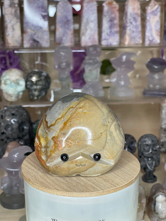 Two Twisted Souls  Crystals Polychrome Hedgehog