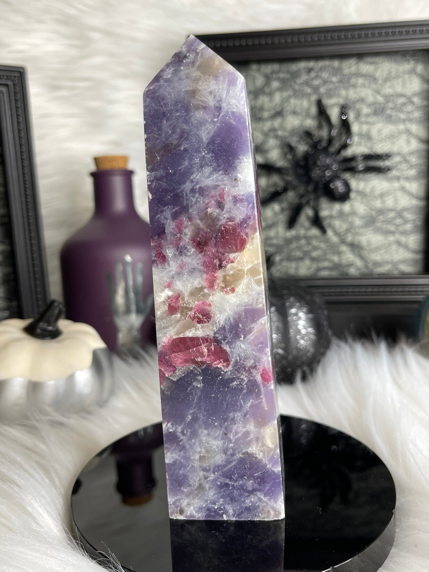 Two Twisted Souls  Crystals Unicorn Stone Crystal Tower